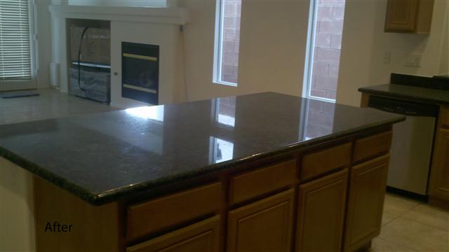 Kitchen Island After